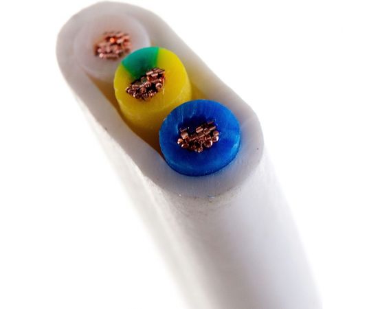 Электрический кабель ПГВВП (ШВВП) ВЭКЗ 3x1,5 мм2 ГОСТ (20 м) 43928 – изображение 4