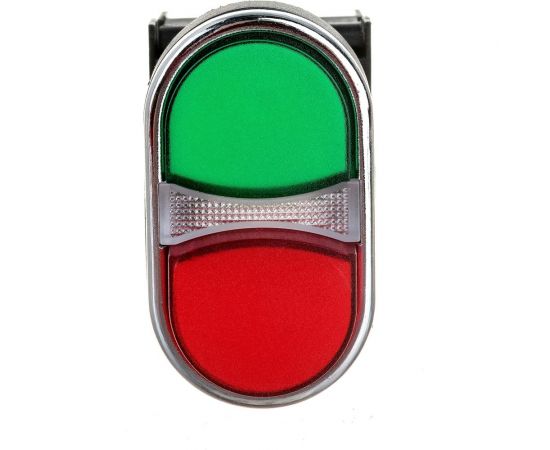 Нажимная сдвоенная кнопка Emas красно-зелёная, выступающая, 250 В AC, 4А B102K21KY – изображение 4