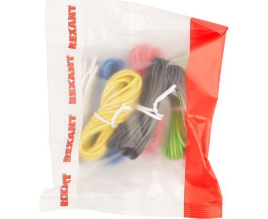 Набор автопроводов REXANT ПГВА Радуга 1x1,00 мм, 6 цветов по 3 метра 01-6549 – изображение 5