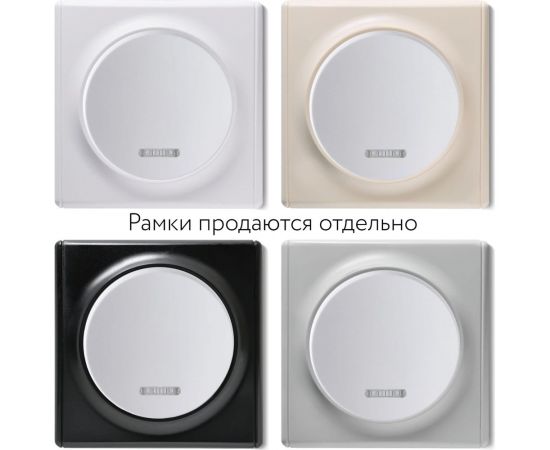 Одинарный выключатель с подсветкой OneKeyElectro, цвет белый 1E31701300 2172778 – изображение 5