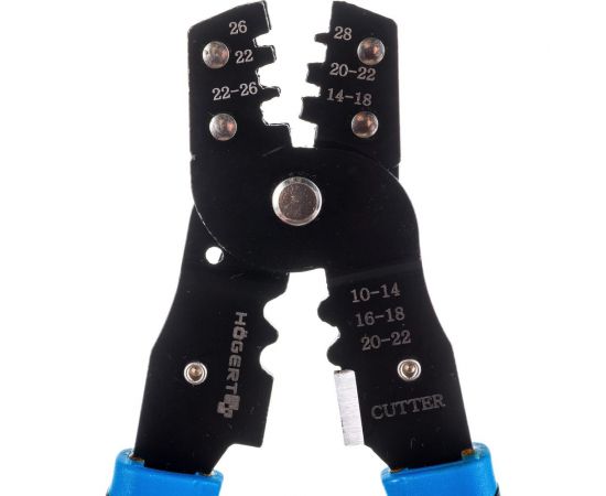 Пресс-клещи для клемм HOEGERT TECHNIK 0.08 до 2.00 мм2 HT1P215 – изображение 5