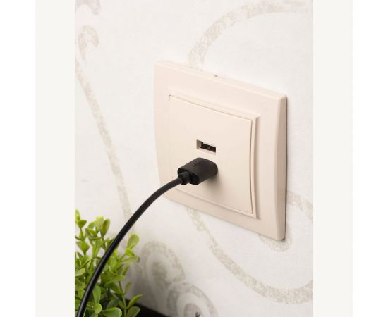 2-местная розетка USB EKF Минск СП 2,1А бежевая SQERR-2USB-200 ERR-2USB-200 – изображение 9