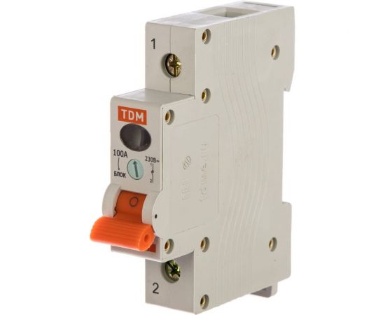 Выключатель нагрузки мини-рубильник TDM ВН-32 1P 100A SQ0211-0009 
