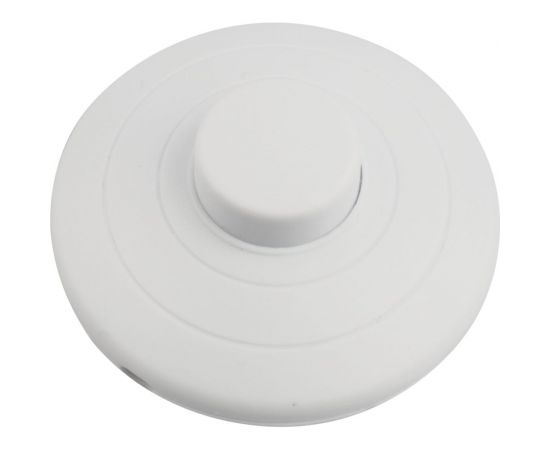 Напольный выключатель кнопка REXANT 250V 2А ON-OFF белый 36-3015 