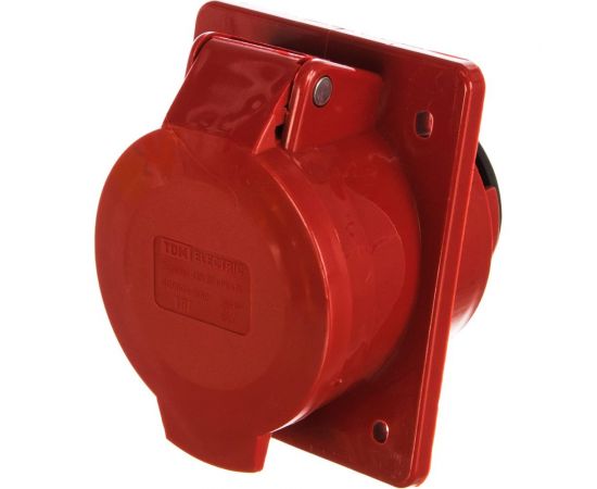 Стационарная розетка для скрытой установки 425 3Р+РЕ+N 32А 380В IP44 TDM SQ0604-0016 