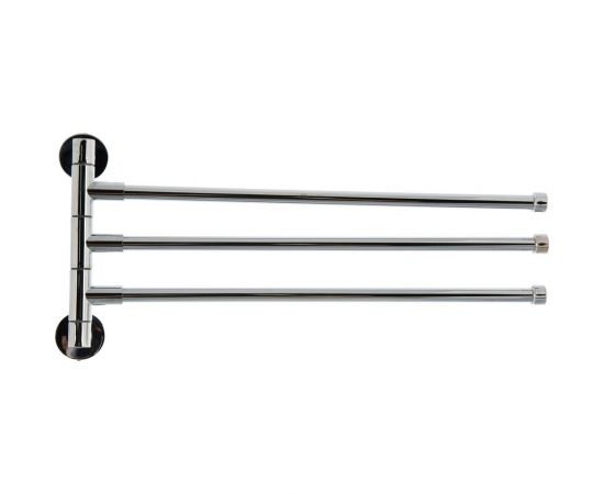 Поворотная вешалка для полотенца LEDEME тройная L113 896710 