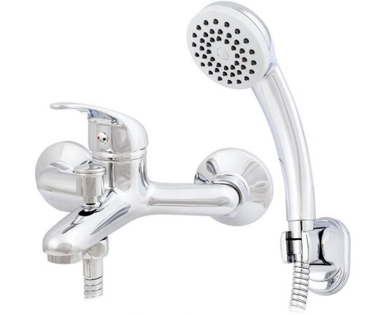 Одноручный смеситель для ванны Klip 801 с аксессуарами тов-205562 