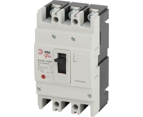 Автоматический выключатель ЭРА PRO ВА88-33М SVA20-3-0125-E 3Р 125А 35кА, Б0051922 