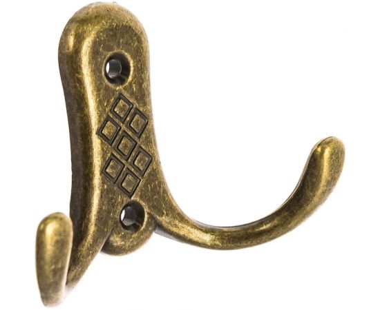 Крючок Brante 211 MAB 2-хрожковый бронза 605460 