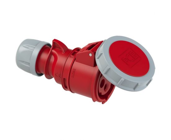 Кабельная розетка PCE 16А 400V 3P+E IP67 2142-6 