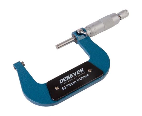 Нониусный микрометр DeBever 50-75 мм, 0.01 мм DB-S-MV7501 