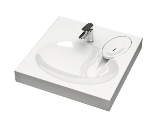 Раковина над стиральной машиной GLANZ Prado с кронштейнами 4673730111238 