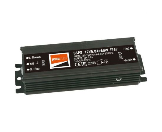 Драйвер Jazzway BSPS 12V 5,00A-60W IP67 3329273A 