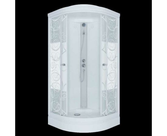 Душевая кабина MARONI FITO 90x90x215, сифон D90мм SR90L-DRN-DN4 465922 