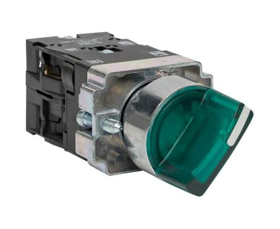 Переключатель EKF BD21 2P c зеленой подсветкой 230В NO PROxima xb2-bk21-g-230 