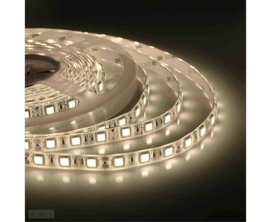 Светодиодная лента Apeyron 12В, СТ, 14,4Вт/м, smd5050, 60д/м, IP65, 700Лм/м 00-527 