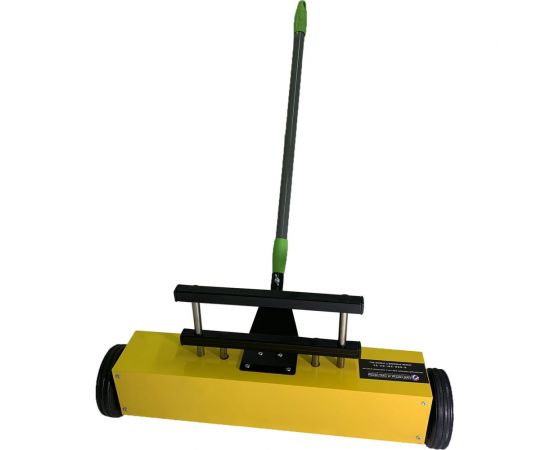 Магнитный сборщик на колесах с системой очистки Подборщик Проф-магнит 500-С125 