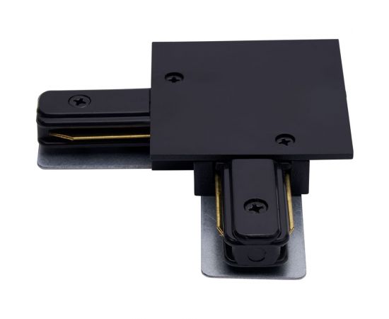 Угловой коннектор для встраиваемого шинопровода FERON черный, LD1005 10360 