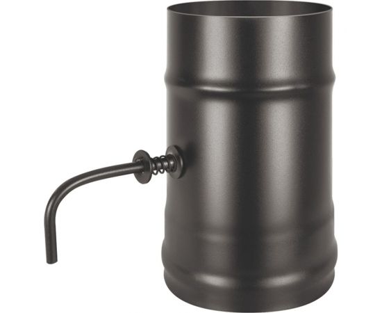 Поворотный шибер Везувий BLACK AISI 430/0.8 мм, диаметр 115 А-12595 