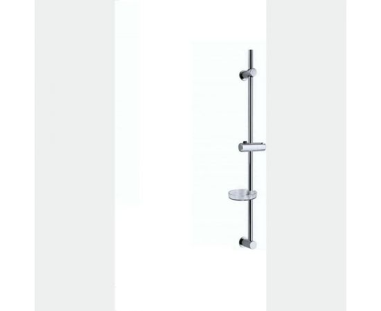 Душевая стойка MYNAH хром, с держателем для лейки и мыльницы M9020-1 