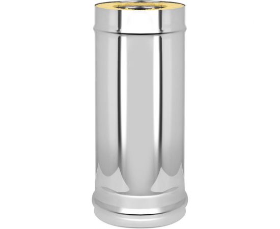 Сэндвич-труба (0.5 м; 115х200 мм; AISI 430-0.8мм) Везувий О-1200016 