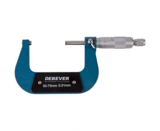 Нониусный микрометр DeBever 50-75 мм, 0.01 мм DB-S-MV7501 – изображение 2