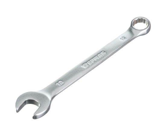 Рожково-накидной ключ ЕРМАК 12мм, матовый CRV 736-054 – изображение 2