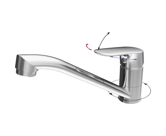 Смеситель для кухни TOKITO с поворотным изливом TOK-TAK-1012 – изображение 2