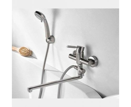 Смеситель для ванны с длинным изливом WasserKRAFT Wern 4202L – изображение 2