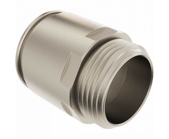 Муфта труба-коробка DKC диаметр 50 мм, IP66/IP67, М50х1,5, никелированная латунь 6111-A50 – изображение 2