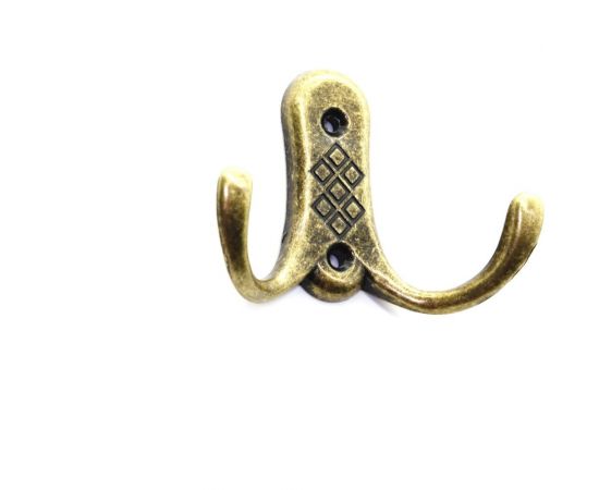 Крючок Brante 211 MAB 2-хрожковый бронза 605460 – изображение 3