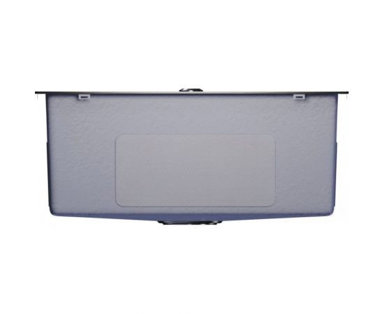 Настольная мойка MIXLINE PRO 60x45, 3 мм, выпуск 3 1/2, 22 см, с сифоном, черный графит 547236 – изображение 3