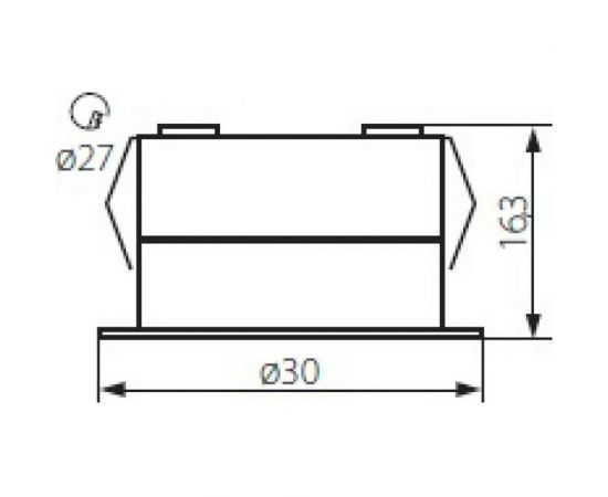 Потолочный герметичный светильник KANLUX IMBER LED NW/ 23520 – изображение 3