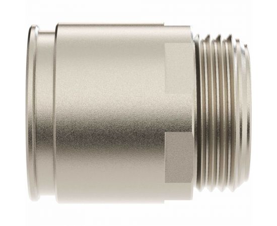 Муфта труба-коробка DKC диаметр 50 мм, IP66/IP67, М50х1,5, никелированная латунь 6111-A50 – изображение 3