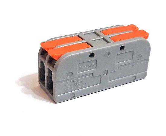 2-проводная соединительная клемма смк 222-4112 (3 шт.) DORI 42716 – изображение 3