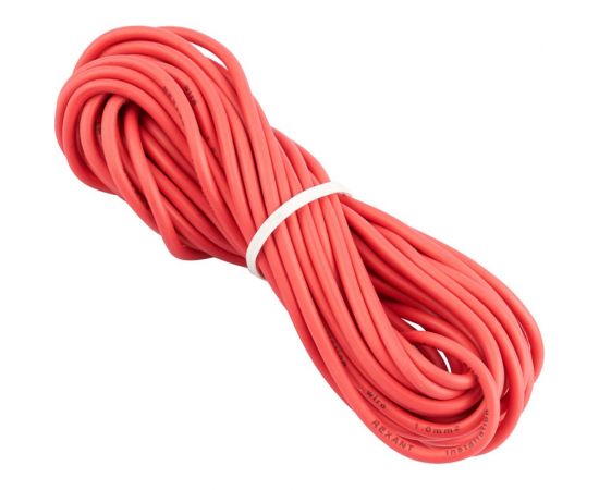 Автомобильный провод ПГВА/ПВАМ REXANT 1x1,00 мм красный, бухта 5 метров 01-6524-2-5 – изображение 3