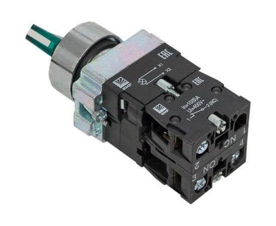 Переключатель EKF BD21 2P c зеленой подсветкой 230В NO PROxima xb2-bk21-g-230 – изображение 4