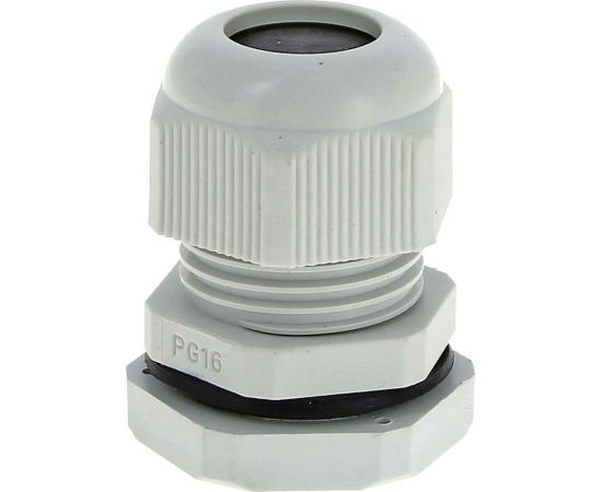 Сальник EKF PROxima PG16, IP54, d отверстия 21 мм, d провода 10-14 мм 20 штук plc-pg-16-r – изображение 4