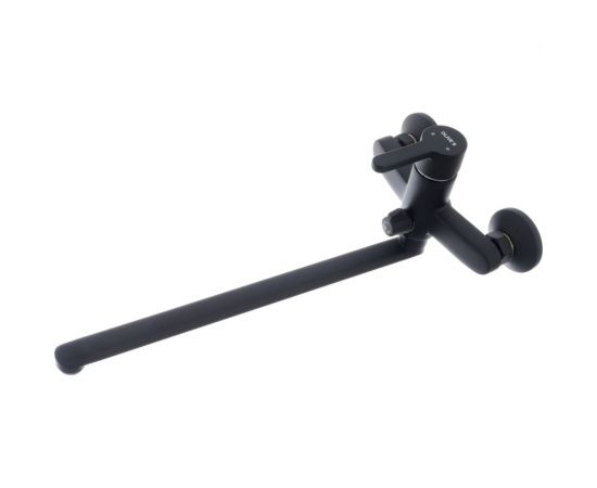 Смеситель для ванны Olives TORRES с длинным изливом, черный 17221TRB – изображение 5