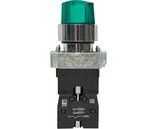 Переключатель EKF BD21 2P c зеленой подсветкой 230В NO PROxima xb2-bk21-g-230 – изображение 5