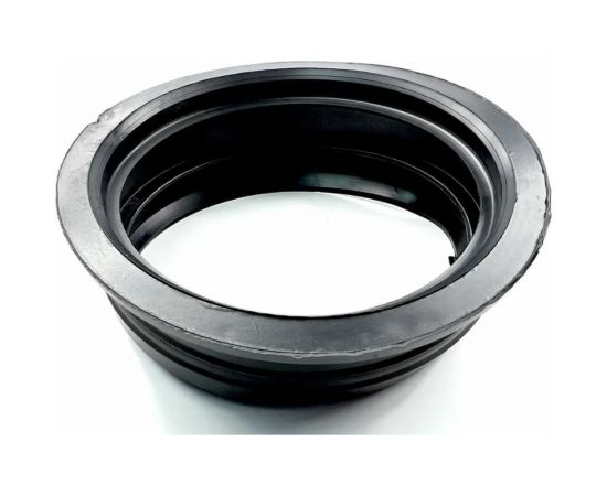 Переходная манжета Профитт d 110x123 сантехническая, канализационная, трехлепестковая, черная 2227565 – изображение 5