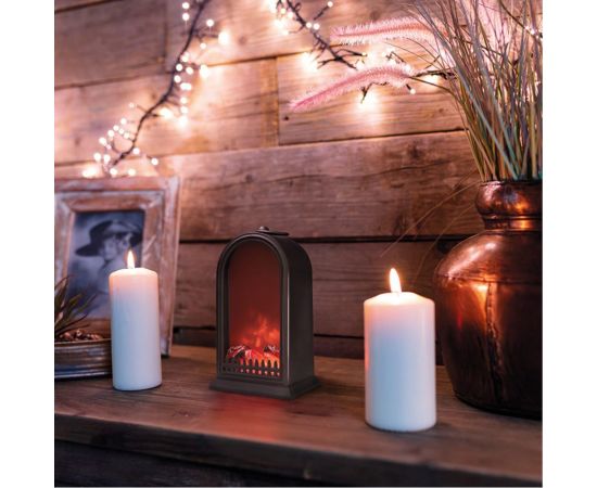 Светодиодный камин NEON-NIGHT Фьюжн с эффектом живого огня 14,7x11,7x25см батарейки 2хС USB 511-039 – изображение 5