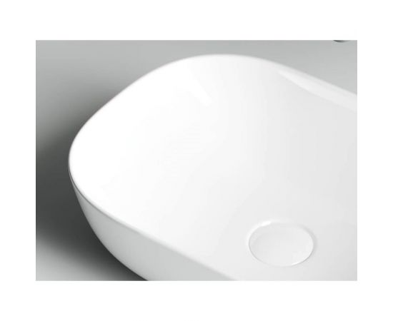 Умывальник чаша Ceramica Nova Element накладная, прямоугольная 455х325х135 мм CN6009 – изображение 5