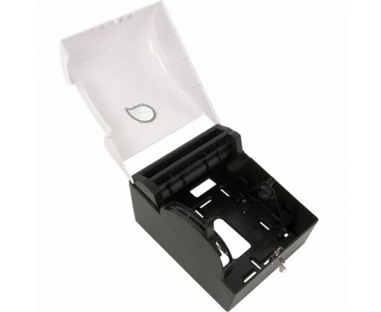 Диспенсер для полотенец в рулонах ЛАЙМА PROFESSIONAL ECO Н1 механический, с рычагом, белый 606549 – изображение 5