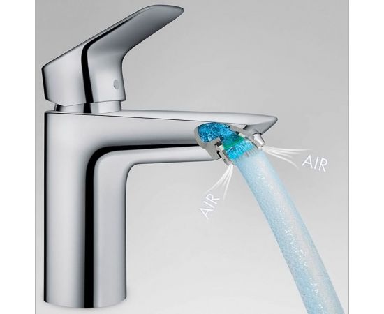 Смеситель для раковины HANSGROHE Logis 100 без донного клапана 71101000 00000035186 – изображение 8