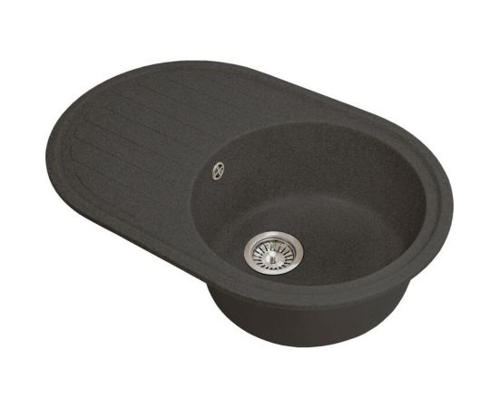 Кухонная мойка GreenStone цвет: черный GRS-18-308 