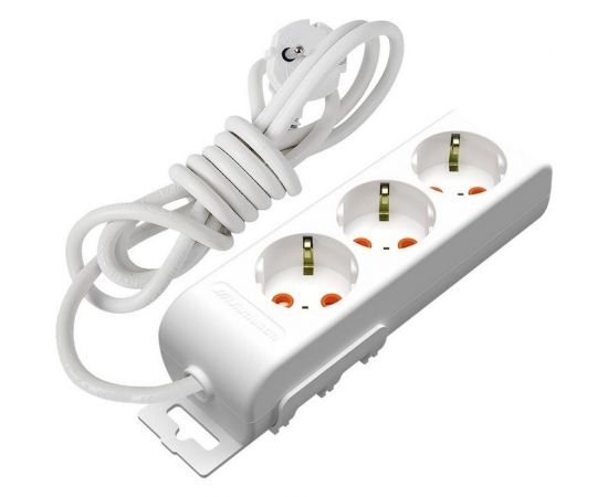 Удлинитель Mutlusan electric RI-TECH 3 гнезда с заземлением со шторками 3x1,0мм 5м 001 175 310002 05 00 