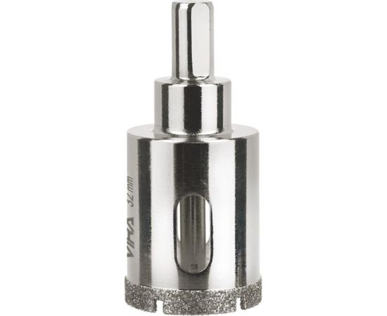 Коронка алмазная по керамике 32 мм, трехгранный хвостовик VIRA 559515 