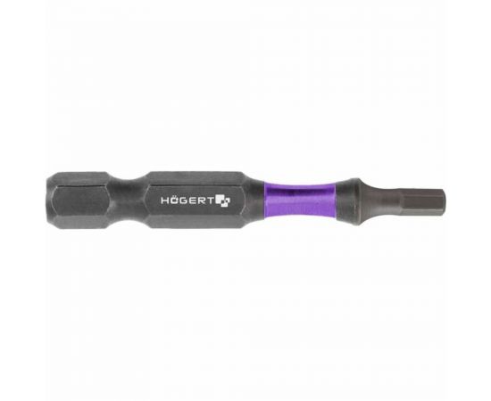 Биты ударные HEX 3, 50 мм, сталь S2, 2 шт HOEGERT TECHNIK HT1S175 