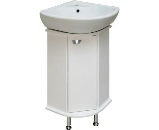 Тумба RUNO БРАВО 40 угловая под умывальник Элегия 00000000947 